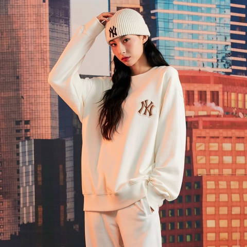 MLB BASIC MEGA LOGO OVERFIT SWEATSHIRTS NEW YORK YANKEES