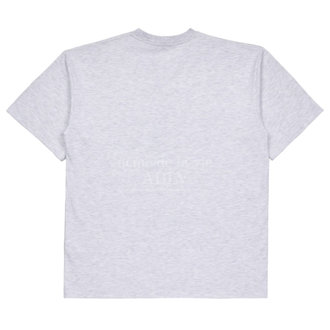 ADLV SCRIPT FLAG LOGO SHORT SLEEVE T-SHIRT MELANGE