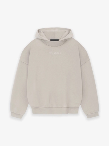 Fear Of God Essentials Hoodie Silver Cloud