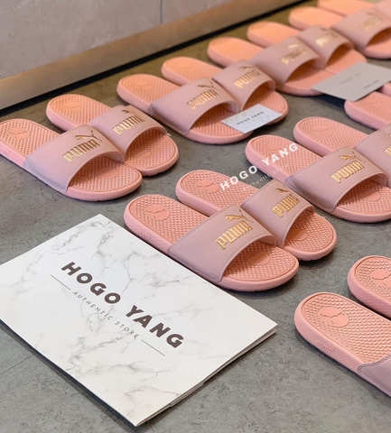 PUMA COOL CAT SLIDES BRIDAL ROSE/ ROSE GOLD