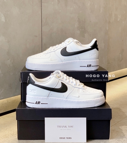 Nike Air Force 1 '07 LV8 40th Anniversary White Black