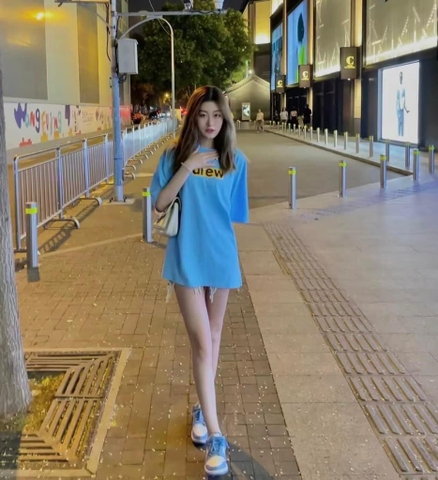 Drew House Secret SS Tee Pacific Blue