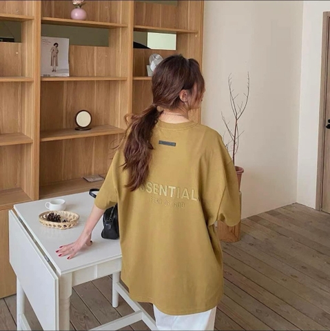 FEAR OF GOD ESSENTIALS T-shirt Amber