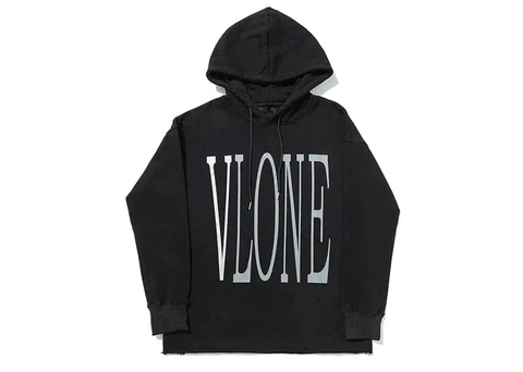 Vlone 3M Reflective hoodie Black