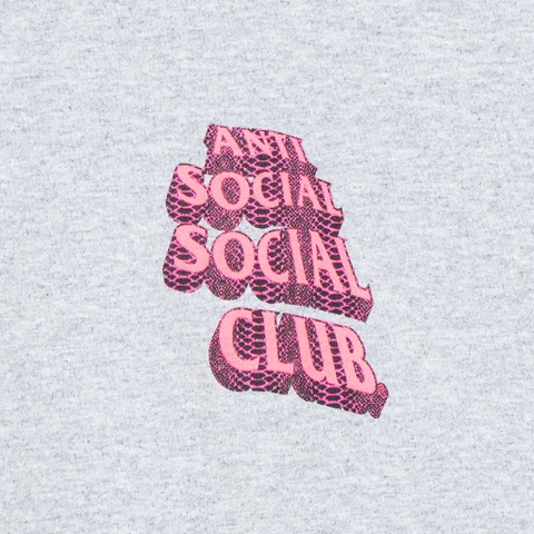 Anti Social Social Club Facade Grey Tee