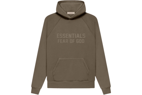 Fear of God Essentials Hoodie Wood