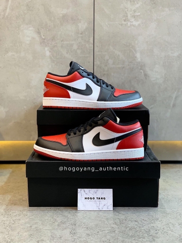 Jordan 1 Low Bred Toe