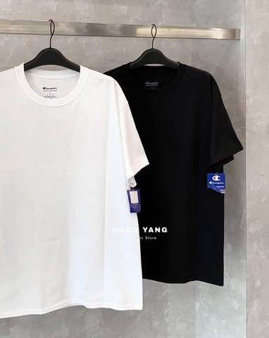 CHAMPION BIG LOGO T-SHIRT BLACK