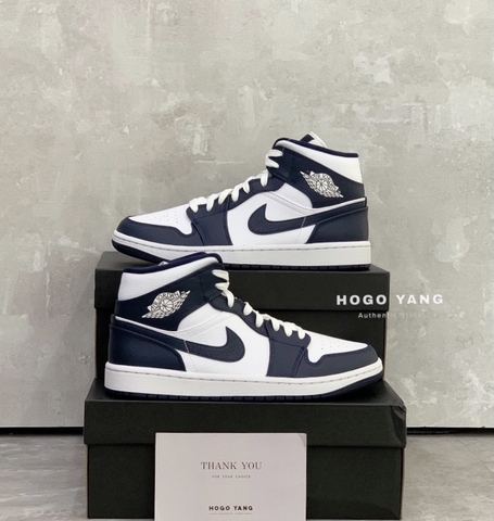 Jordan 1 Mid 'Obsidian'