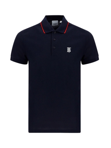 Burberry Icon Stripe Monogram Polo Shirt