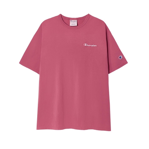 CHAMPION DYED EMBROIERED LOGO T-SHIRT