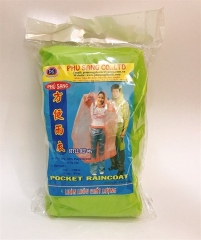 ÁO MƯA TIỆN LỢI (CÁI)