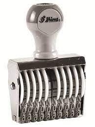 DẤU 10 SỐ 7mm N-210 (con)