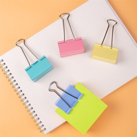 KẸP SẮT MÀU 25MM (HỘP)