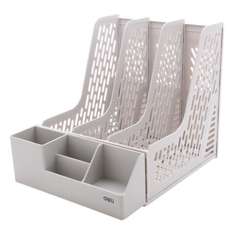 KỆ 3 NGĂN CÓ KHAY BÚT DELI Z00112 (CÁI)