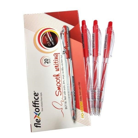 BÚT BI TL FO-03 - ĐỎ (CÂY)