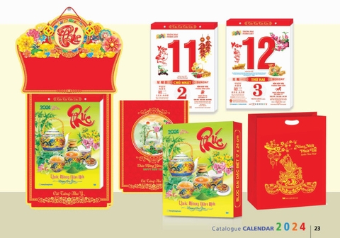 LỊCH LỐC HT12 (17X24) (LỐC)