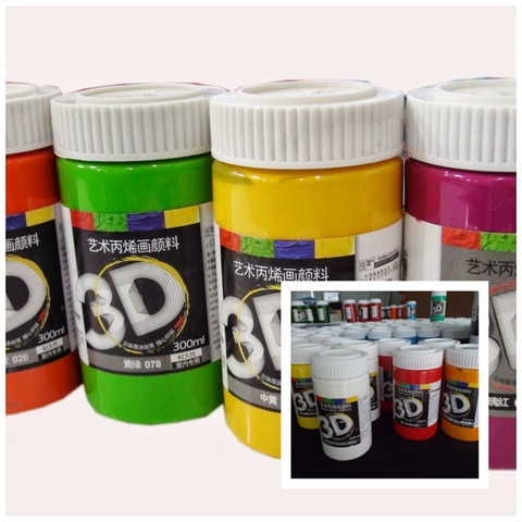 MÀU NƯỚC ACRYLIC 300ML (BÌNH)