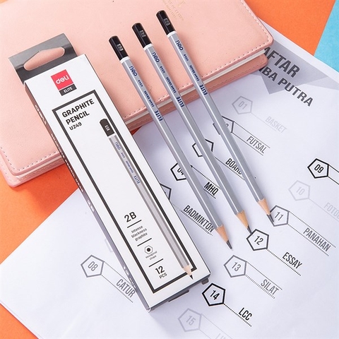 BÚT CHÌ DELI 2B U249 (CÂY)