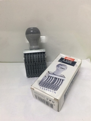 MÁY ĐÓNG SỐ SHINY 8 SÔ 3mm N-58 (CÁI)