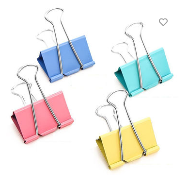 KẸP SẮT MÀU 51MM (HỘP)