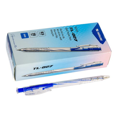 BÚT BI TL 027 - XANH (HỘP)