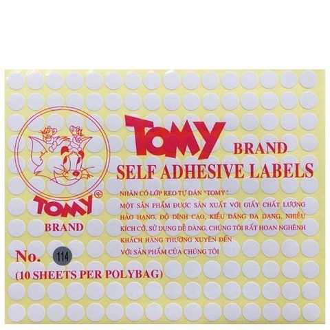 GIẤY DÁN TOMMY 114 (TẬP)