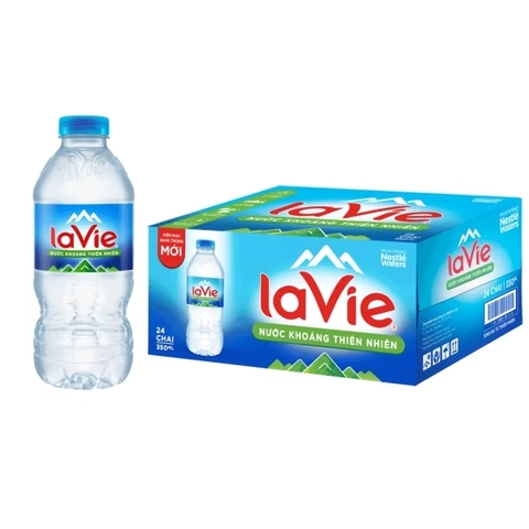 NƯỚC SUỐI LAVIE 355ML (THÙNG)