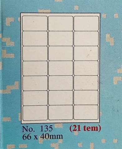 GIẤY DÁN TOMMY A4 135 (HỘP)