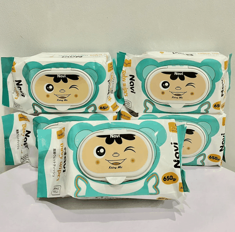 KHĂN ƯỚT BABY WIPES 650G