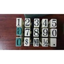 Dấu so lap ghep 3mm so 5 (bộ)