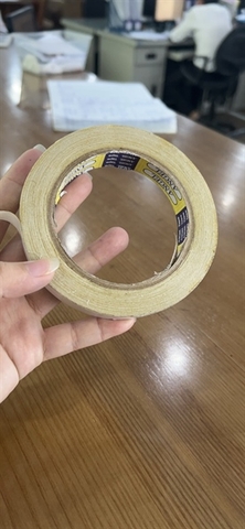 BĂNG KEO DẦU TRẮNG 2 MẶT 1,2CM 23Y