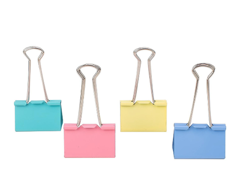 KẸP SẮT MÀU 41MM (HỘP)