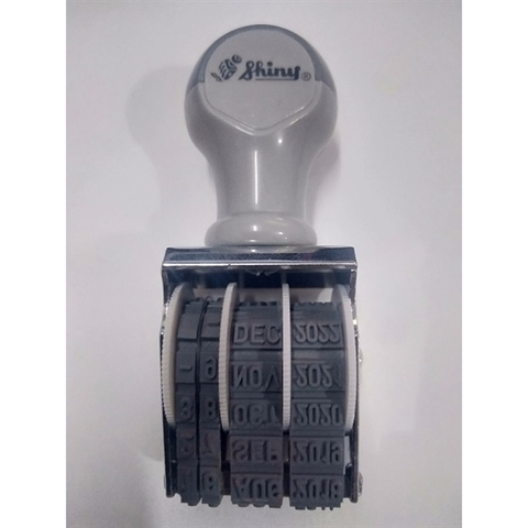 Dấu ngày tháng năm 5 mm shiny D-3 (cái)