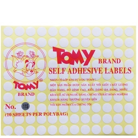 GIẤY DÁN TOMMY 115 (TẬP)