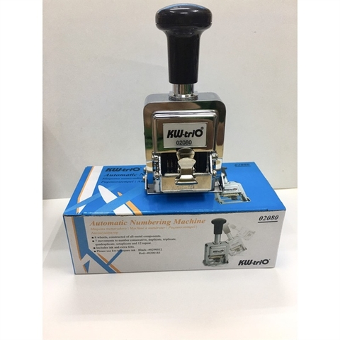 MÁY ĐÓNG SỐ 8 SỐ KW-TRIO 02080 (CÁI)