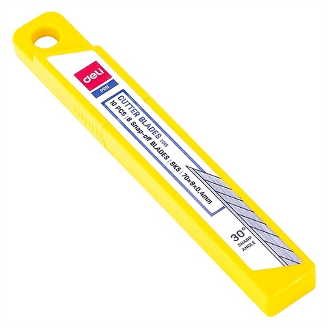 LƯỠI DAO DELI 4MM NHỎ 2015 (HỘP)