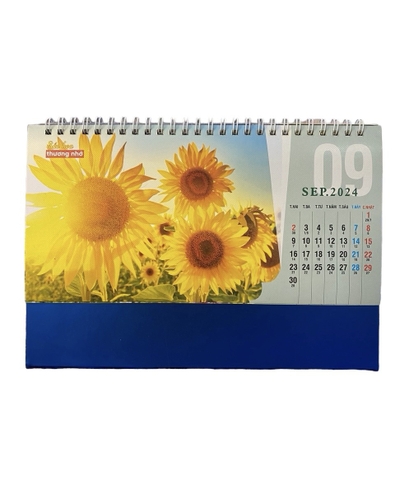 LỊCH BÀN CHỮ A HT (TẤM)