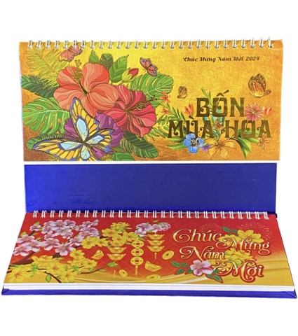 LỊCH BÀN CHỮ M HT (TẤM)