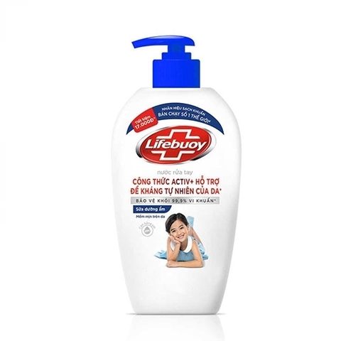 XÀ PHÒNG LIFEBOY NƯỚC 450ML (BÌNH)