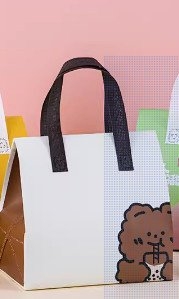 TÚI VẢI GIỮ NHIỆT HÌNH GẤU 24X24X15 (CÁI)