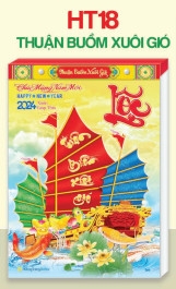 LỊCH LỐC HT18 (14,5X20,5) (LỐC)