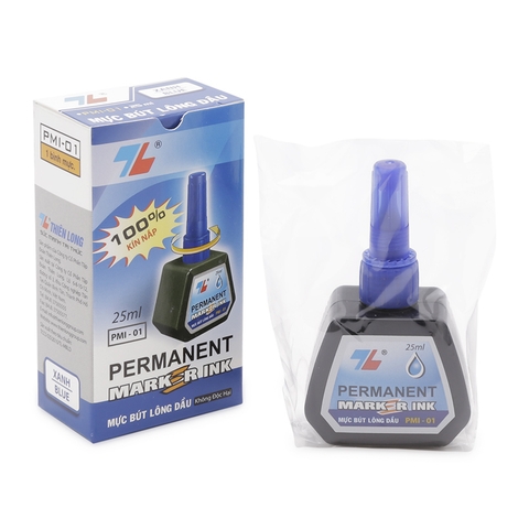 MỰC LÔNG DẦU TL - XANH (BÌNH)