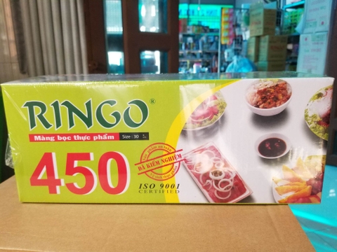 MÀNG BỌC THỰC PHẨM RINGO 450 SIZE 30cm