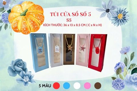 GIỎ GIẤY CỬA SỔ SỐ 5 (36X13X8.5) (CÁI)