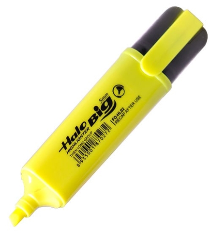 BÚT DẠ QUANG LỚN TL FO-HL02 - VÀNG (CÂY)