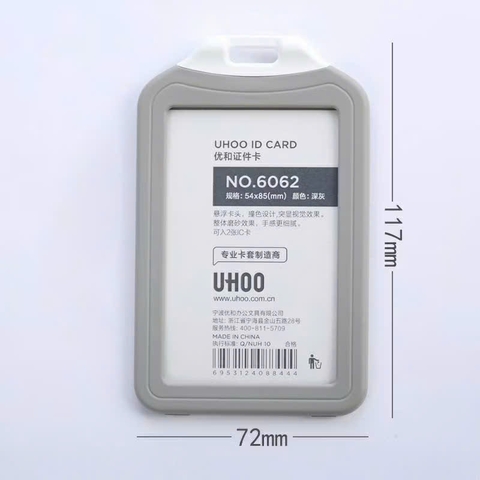 BẢNG TÊN NHỰA UHOO - DỌC (CÁI)