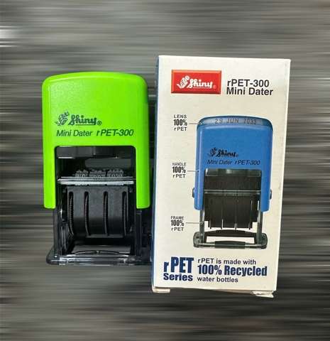 DẤU NGÀY THÁNG NĂM SHINY rPET300 - CHUYÊN DỤNG (CON)