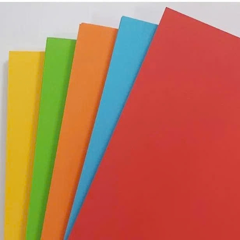 GIẤY BÌA MÀU TRỘN A4 ĐL 160 (TẬP)