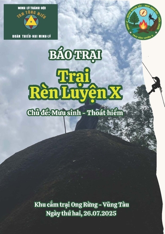 Báo trại Rèn luyện X 